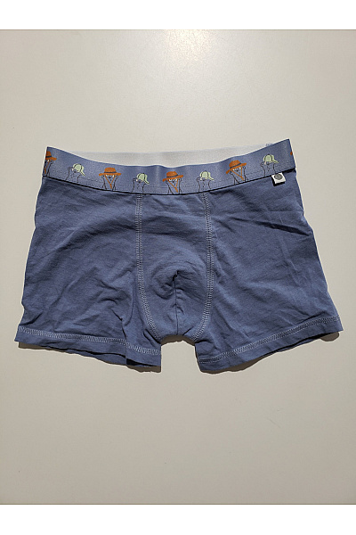 Sanetta Chlapecké Bavlněné Boxerky S Potiskem Modré Vel. EU 140
