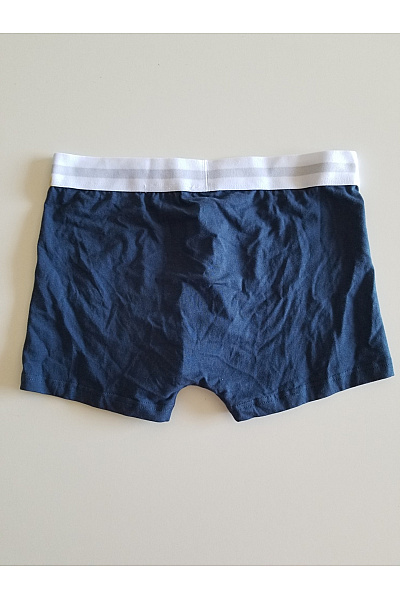 snocks Pánské bavlněné modré boxerky Vel. L | snocks | obrázek 5