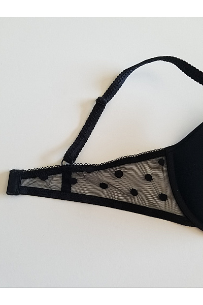 sassa černá push up podprsenka hladká krajková Vel. 85B | sassa | obrázek 5