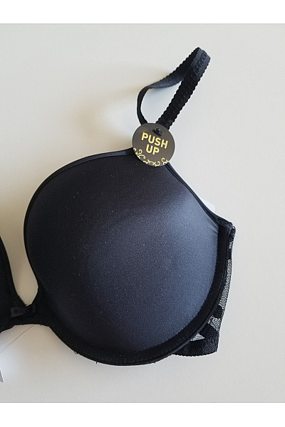 sassa černá push up podprsenka hladká krajková Vel. 85B | sassa | obrázek 6