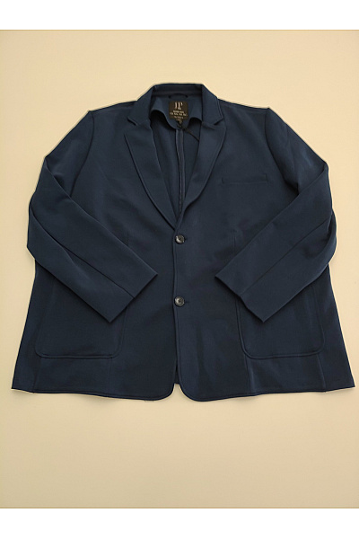 JP PERFORMANCE CLOTHING Pánské bavlněné modré sako elegantní smart casual Velikost EU 6XL | JP PERFORMANCE CLOTHING | obrázek 2