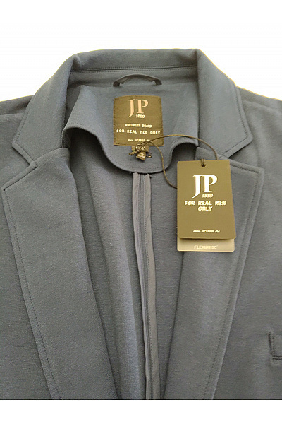 JP PERFORMANCE CLOTHING Pánské bavlněné modré sako elegantní smart casual Velikost EU 6XL | JP PERFORMANCE CLOTHING | obrázek 4