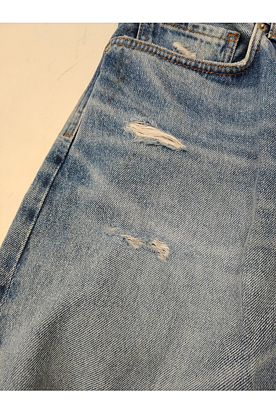 Pepe Jeans Pánské modré roztrhané džíny s dírami na kolenou Velikost 34 | Pepe Jeans | obrázek 4