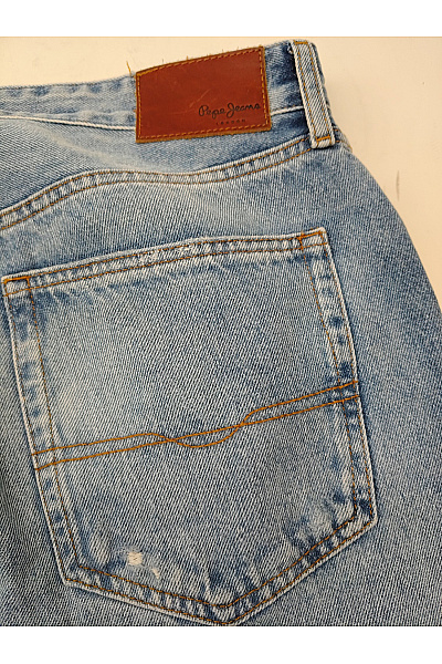 Pepe Jeans Pánské modré roztrhané džíny s dírami na kolenou Velikost 34 | Pepe Jeans | obrázek 5