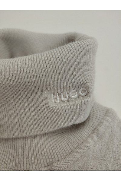 Hugo Boss Béžový vlněný rolák basic Vel. M | Hugo Boss | obrázek 3