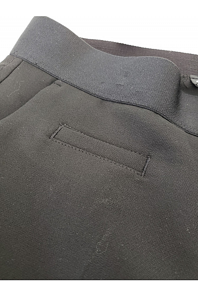 CAMBIO Černé elegantní kalhoty s vysokým pasem a puky Vel. M | CAMBIO | obrázek 6