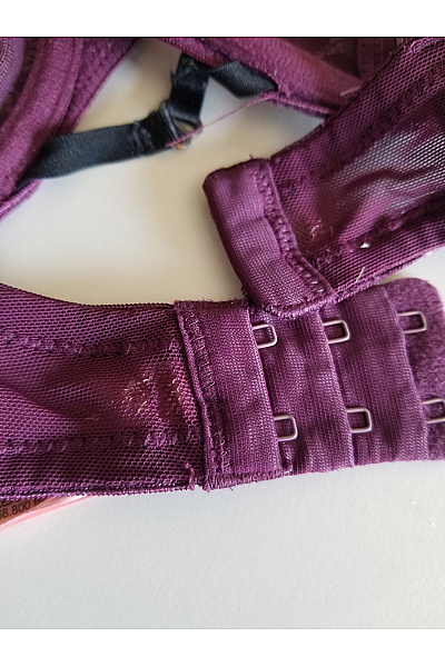 Hugo Boss dámská krajková podprsenka s kosticemi fialová Vel. EU 80E | Hugo Boss | obrázek 7