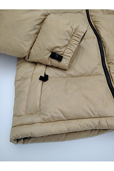 THE NORTH FACE Béžová krátká prošívaná puffer bunda do pasu Vel. EU S | THE NORTH FACE | obrázek 2