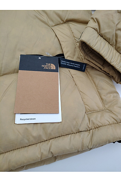 THE NORTH FACE Béžová krátká prošívaná puffer bunda do pasu Vel. EU S | THE NORTH FACE | obrázek 4