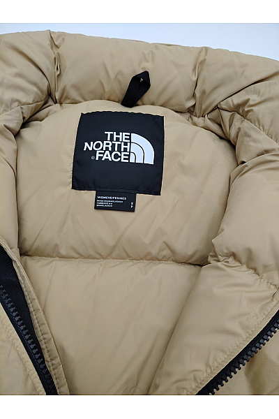 THE NORTH FACE Béžová krátká prošívaná puffer bunda do pasu Vel. EU S | THE NORTH FACE | obrázek 6