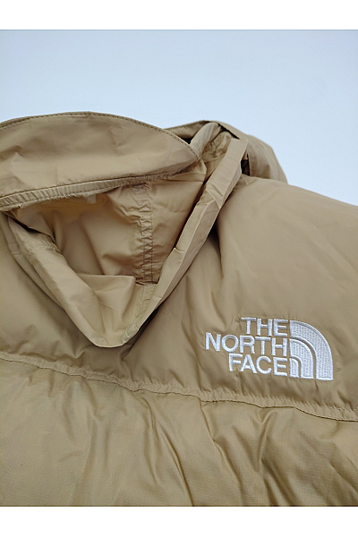 THE NORTH FACE Béžová krátká prošívaná puffer bunda do pasu Vel. EU S | THE NORTH FACE | obrázek 9