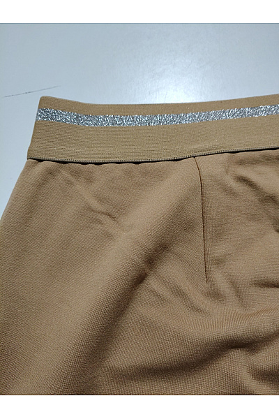 COUTURE LINE Béžové elegantní cigaretové kalhoty s vysokým pasem Vel. DE 48 | COUTURE LINE | obrázek 6