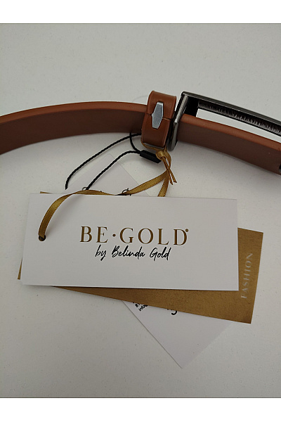Belinda Gold dámský hnědý pásek s leopardím vzorem Vel. EU 38/40 | Belinda Gold | obrázek 5