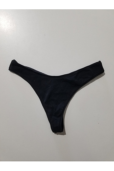 Calvin Klein Dámské bavlněné černé tanga Vel. EU M | Calvin Klein | obrázek 2