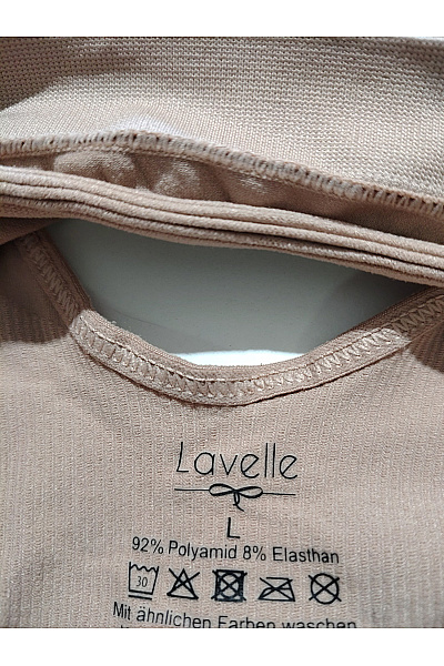 Lavelle Béžová bezešvá sportovní podprsenka bezkosticová Velikost L | Lavelle | obrázek 7
