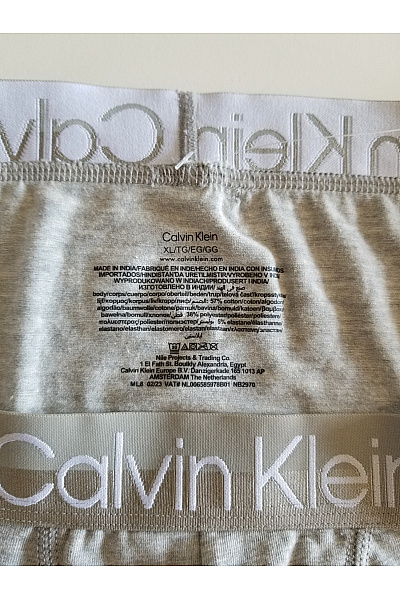 Calvin Klein pánské bavlněné boxerky šedé Velikost EU XL | Calvin Klein | obrázek 4