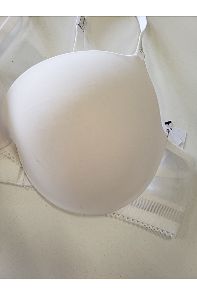 Calvin Klein Dámská podprsenka push up hladká vycpaná bílá Vel. EU 36B | Calvin Klein | obrázek 3