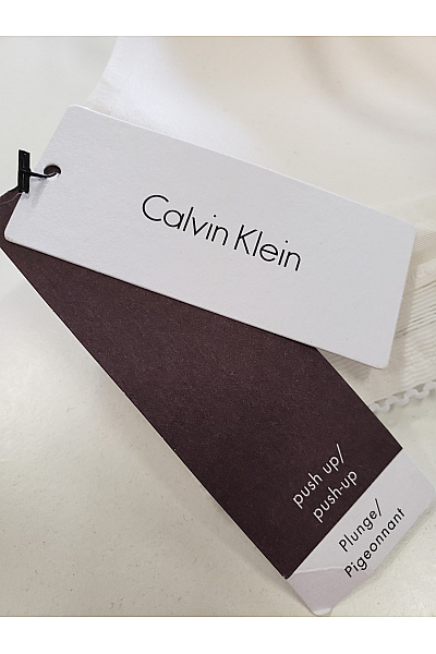 Calvin Klein Dámská podprsenka push up hladká vycpaná bílá Vel. EU 36B | Calvin Klein | obrázek 5