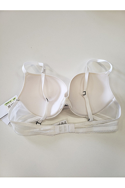 Calvin Klein Dámská podprsenka push up hladká vycpaná bílá Vel. EU 36B | Calvin Klein | obrázek 8