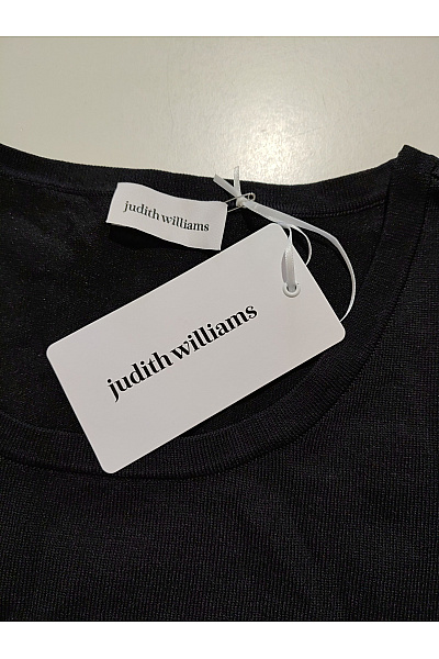 Judith Williams Černá dámská halenka s 3/4 rukávem a výšivkou Vel. DE 34 | Judith Williams | obrázek 9