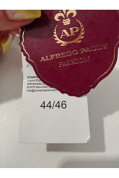 Alfredo Pauly dámský černý pásek se zlatými detaily Velikost EU 44/46 | Alfredo Pauly | obrázek 9
