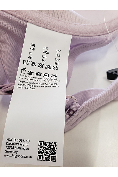 Hugo Boss Dámská podprsenka hladká push up s měkkými košíčky Vel. 85b | Hugo Boss | obrázek 7