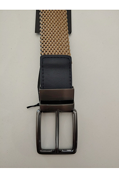 GENTLEMEN SELECTION pánský pletený pásek smart casual Velikost EU 52 | GENTLEMEN SELECTION | obrázek 5