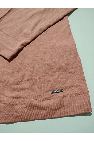 THOM By Thomas Rath Dámské růžové tričko s dlouhým rukávem henley basic Vel. DE 40 | THOM By Thomas Rath | obrázek 3
