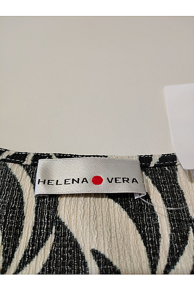 HELENA VERA Dámská halenka s krátkým rukávem a vzorem Vel. DE 50 | HELENA VERA | obrázek 9