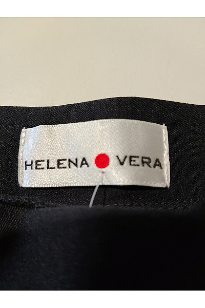 HELENA VERA Černé úzké kalhoty s vysokým pasem Vel. DE 36 | HELENA VERA | obrázek 8