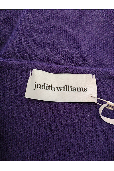 Judith Williams Fialový elegantní pletený kardigan s límečkem Vel. DE 44 | Judith Williams | obrázek 7