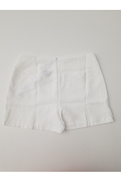 boohoo Bílé dámské mini kraťasy sukňové Velikost 40 | boohoo | obrázek 4
