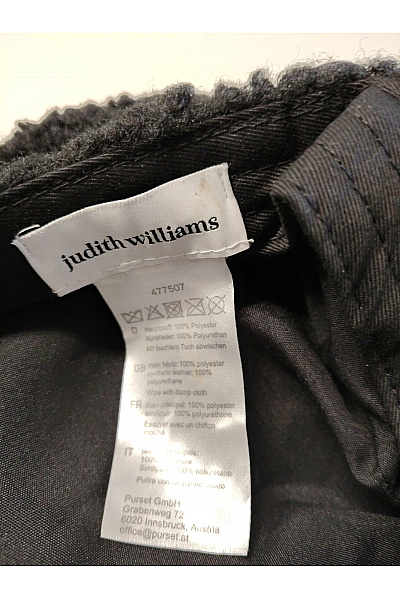 Judith Williams čepice černá s perlami Vel. ONE SIZE | Judith Williams | obrázek 3