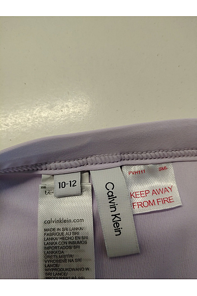 Calvin Klein dívčí fialové žebrované kalhotky Velikost 10-12 | Calvin Klein | obrázek 5