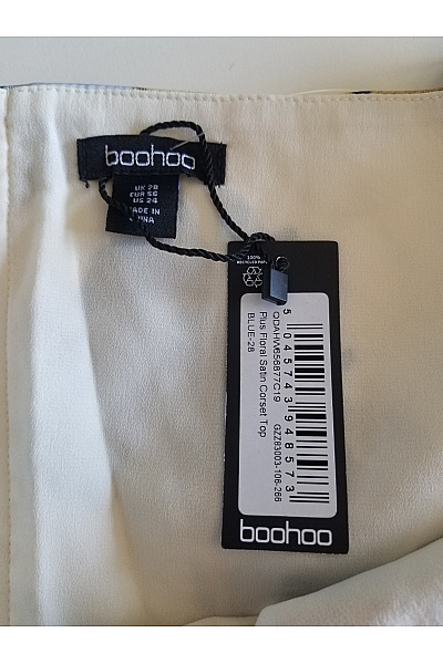 boohoo dámské tílko květinový vzor Velikost 56 | boohoo | obrázek 3