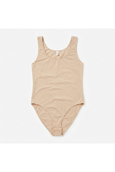 Béžové dámské body bez rukávů Vel. S/M | Unimoda | obrázek 2
