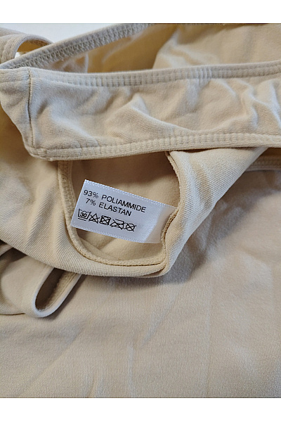 Béžové dámské body bez rukávů Vel. S/M | Unimoda | obrázek 3