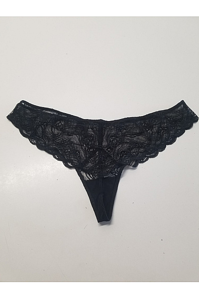 Calvin Klein Černé krajkové tanga luxusní Velikost L/G | Calvin Klein | obrázek 6