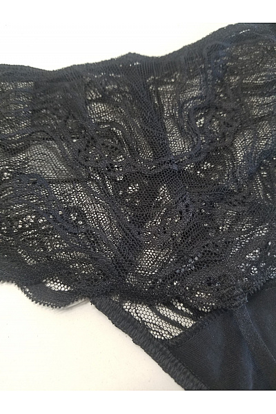 Calvin Klein Černé krajkové tanga luxusní Velikost L/G | Calvin Klein | obrázek 7