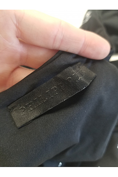 Philipp Plein Černé jednodílné plavky za krk s kamínky Velikost L | Philipp Plein | obrázek 9