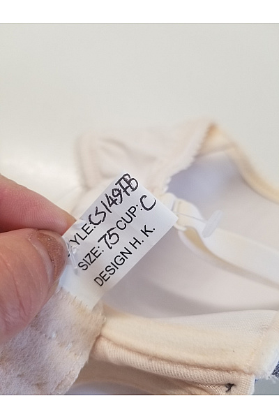 Dámská podprsenka push up hladká s ozdobou Vel. EU 75 C | Unimoda | obrázek 3