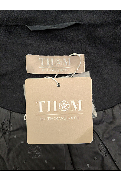 THOM By Thomas Rath Dámská prošívaná zimní bunda s kapucí modrá Velikost DE 38 | THOM By Thomas Rath | obrázek 11