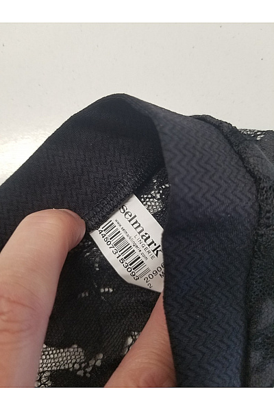 Primark Černé dámské krajkové tanga luxusní Velikost M | Primark | obrázek 3