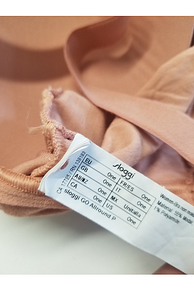 Sloggi Růžová bezešvá braletová podprsenka z modalu Velikost US One | Sloggi | obrázek 5