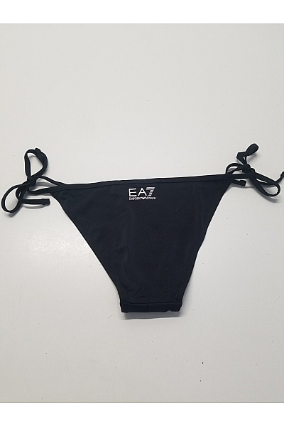 Emilio Adani Černé žebrované bikini spodní díl na zavazování Velikost US S | Emilio Adani | obrázek 6