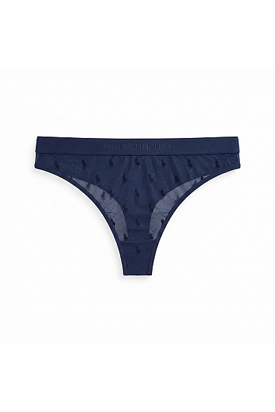 Ralph Lauren dámská tanga modrá s logem | Ralph Lauren | obrázek 2