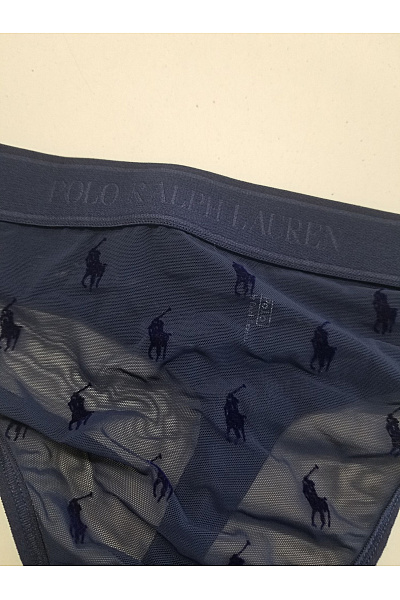 Ralph Lauren dámská tanga modrá s logem | Ralph Lauren | obrázek 4