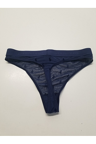 Ralph Lauren dámská tanga modrá s logem | Ralph Lauren | obrázek 6