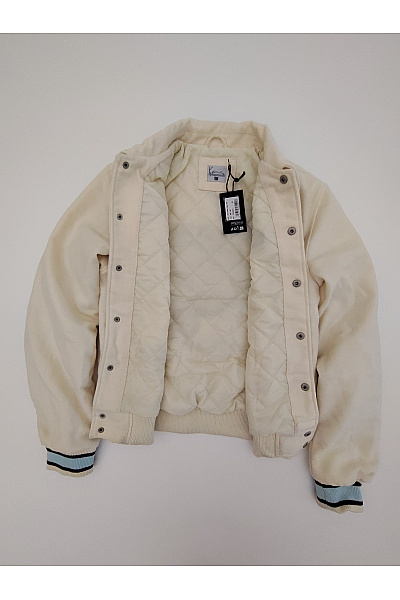 Kani Bílá baseballová bomber bunda Vel. XS | Kani | obrázek 8