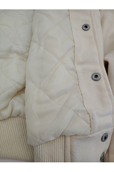 Kani Bílá baseballová bomber bunda Vel. XS | Kani | obrázek 9